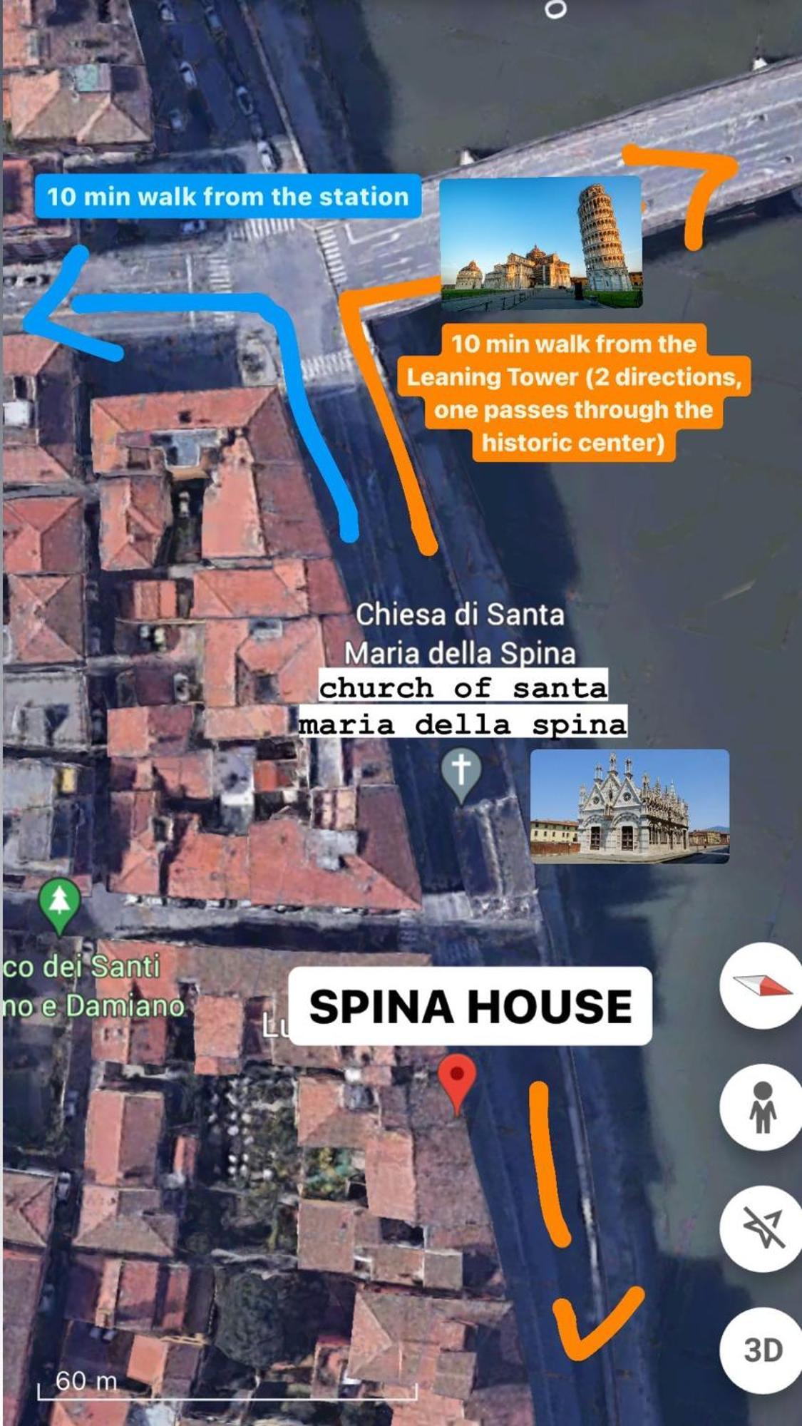 Centro Storico Spina Green House بيزا المظهر الخارجي الصورة